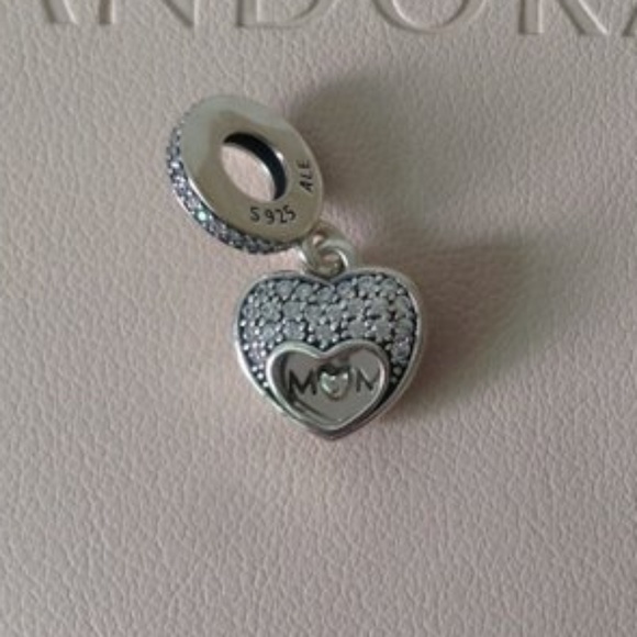 charm pandora i love my mum charm pandora i love my mum